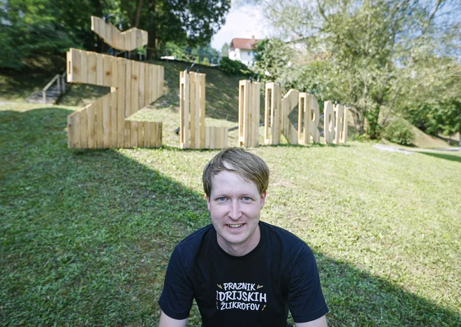 Matevž Straus iz Zavoda ID 20. FOTO: Jože Suhadolnik/Delo