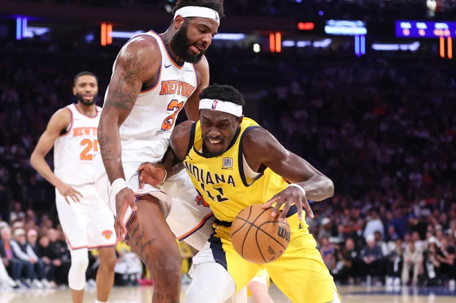 Pascal Siakam je blestel z 39 točkami. FOTO: Wendell Cruz/Reuters